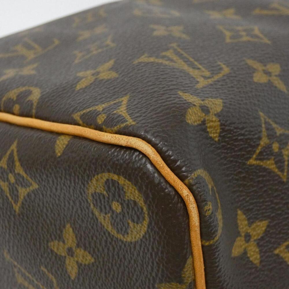 LOUIS VUITTON Authentic Brown Monogram Speedy 40 Boston Bag - Picture 2 of 7